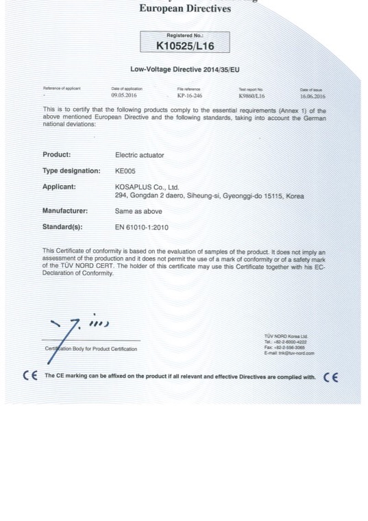 CE · LVD — Low Voltage Directive 2014/35/EU